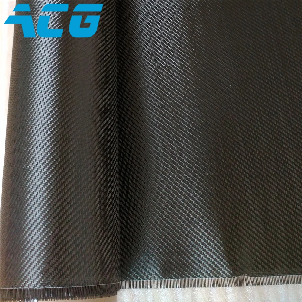 1mx1m 50-120g 1k Carbon Fiber Fabric Cloth for UAVS