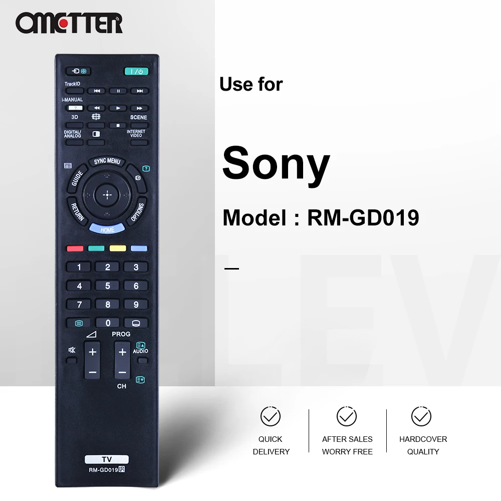 Mando a distancia adecuado para Sony TV, RM-GD019, RM-GD014, 46HX700, 46EX500, 40HX700, 40EX500, 40EX400, KDL-55HX700, KDL-32EX500