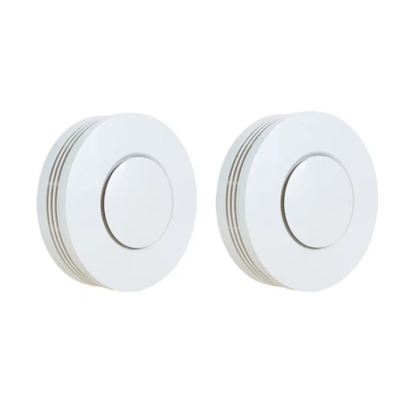 Meian EN14604 Wireless 433Mhz MD-2105R Smoke Detector Fire Alarm Built in 2PCS CR123 Lithium Battery and 85dB Big Sounds