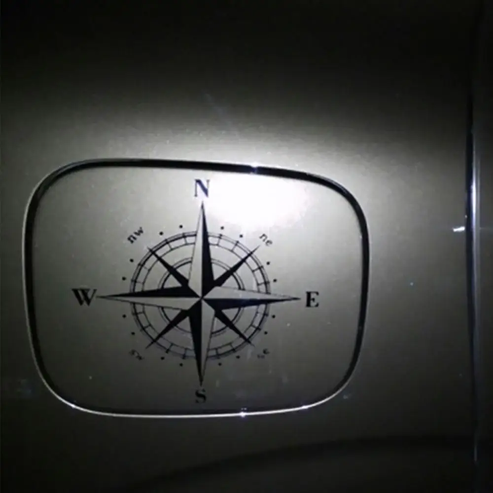 Dropshipping!! NSWE Compass Motorcycle Car-Styling Vehicle Body Window Decals Sticker Decor For Car