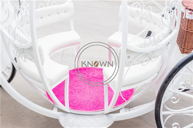 Роскошные электрические Свадебные кареты с изображением тыквы и лошади