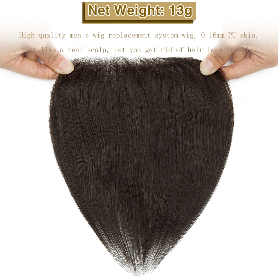 Men Hairline Replacement System 13g