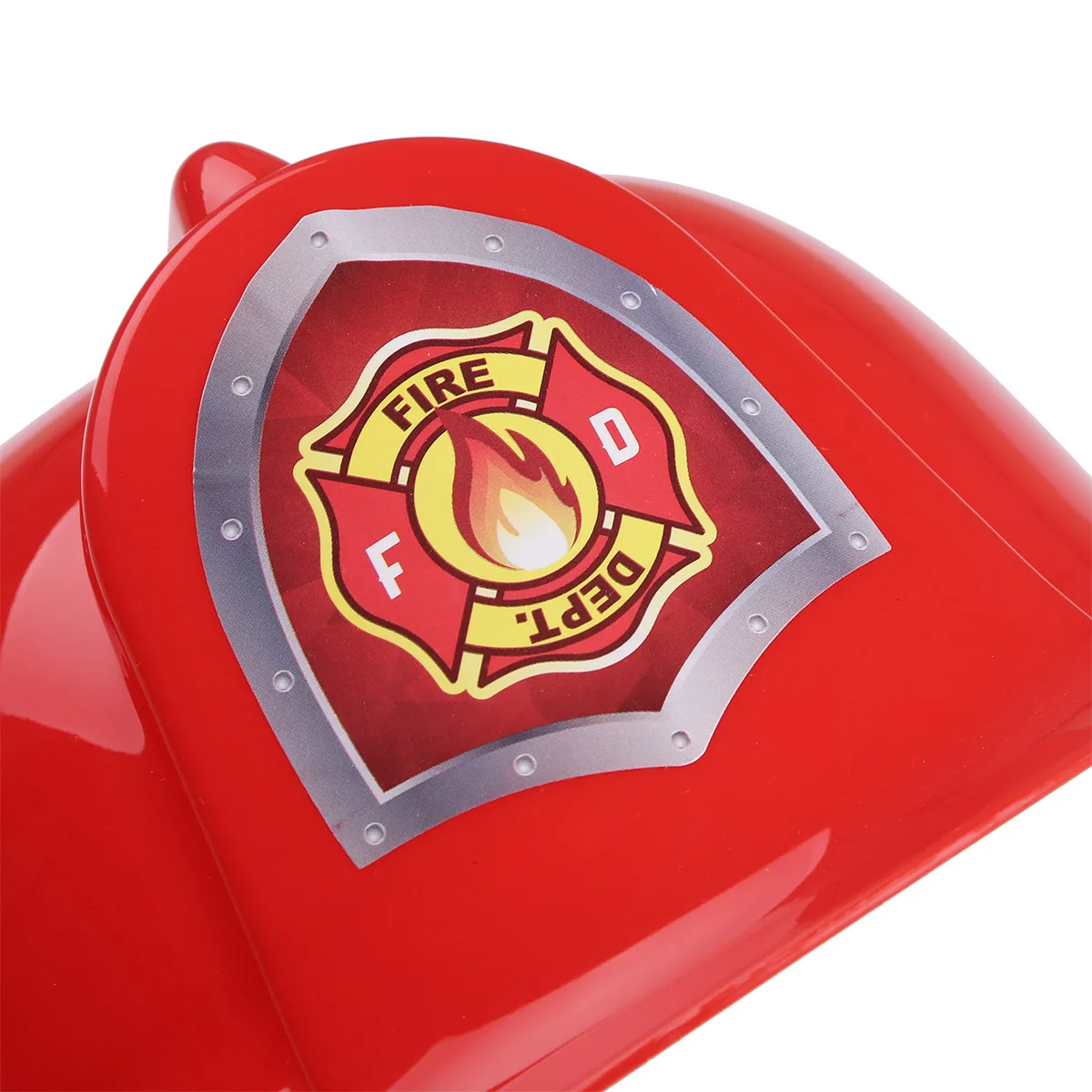 Kid Children Pretend Party Hat Plastic Construction Safety Helmet Cosplay Fireman Police Engineer Cap Dress Up Hat for Halloween