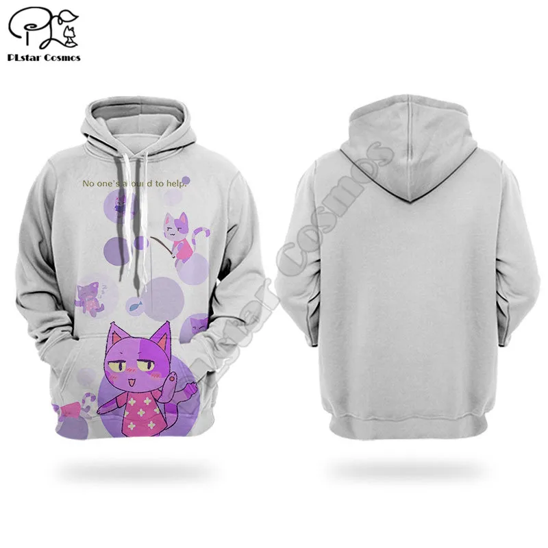 Animal forest 3D printed Hoodies sweatshirts Men Women Fashion Hooded Long Sleeve streetwear Pullover cosplay costumes