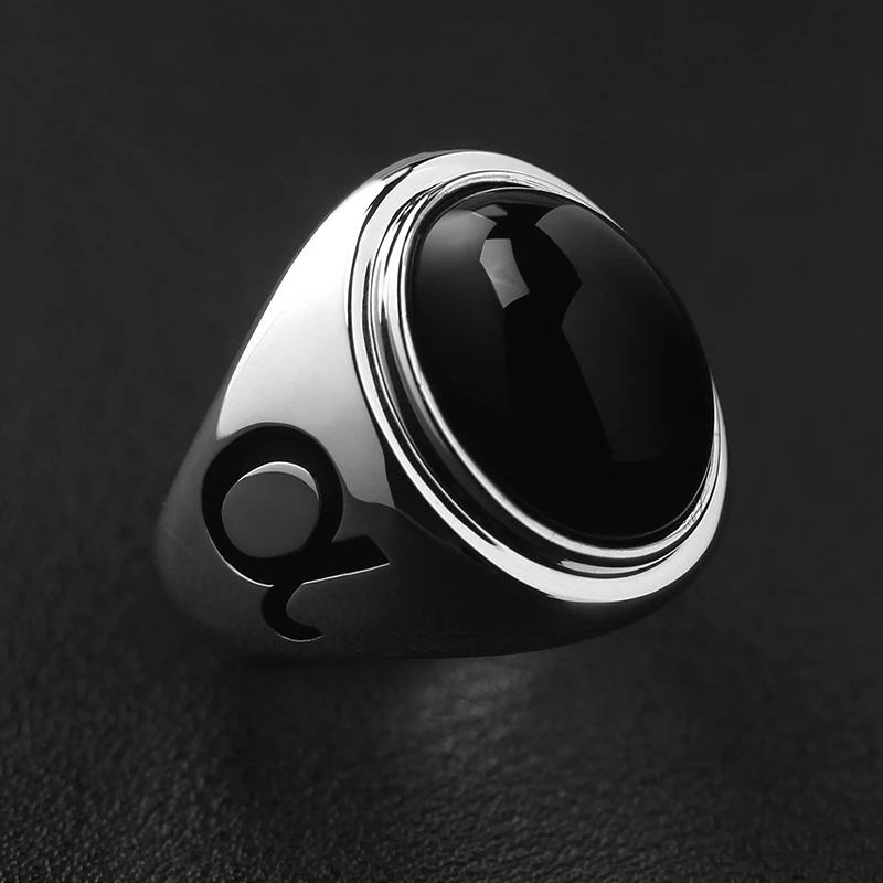 Alpha Beta α β Greek Initial Gamma Capital Letter 925 Sterling Silver Ring