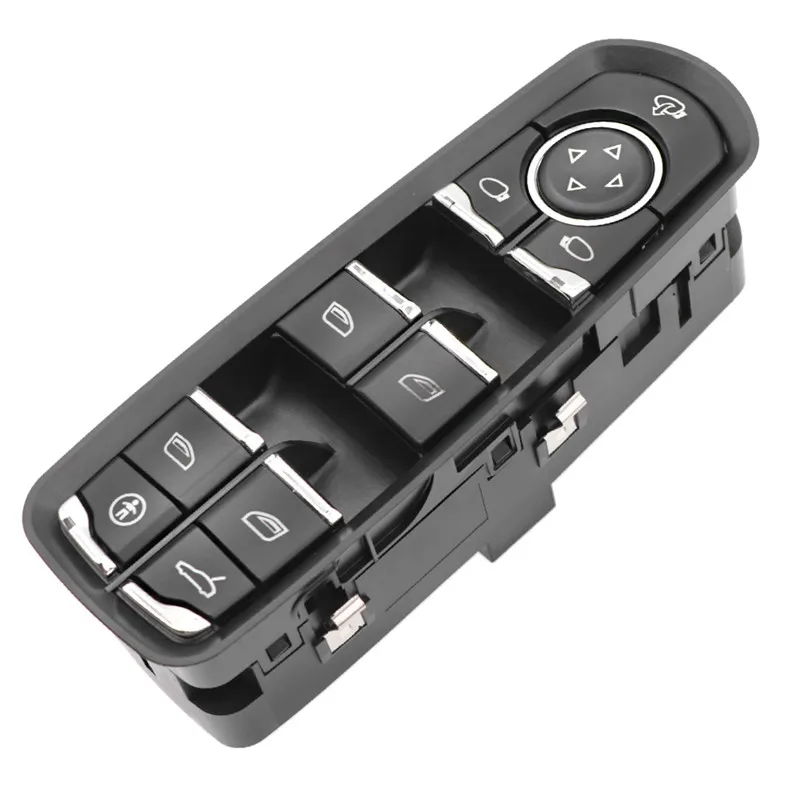 7PP959858AEDML 7PP959858RDML 7PP959858MDML Front Left Power Window Switch Button For Porsche Cayenne Macan Panamera 2011-2017