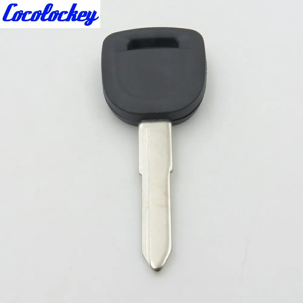 10pcs Blank  Key Transponder Key Shell Have Carbon and TPX Chip for Mazda Transponder Key No Logo Cocolockey