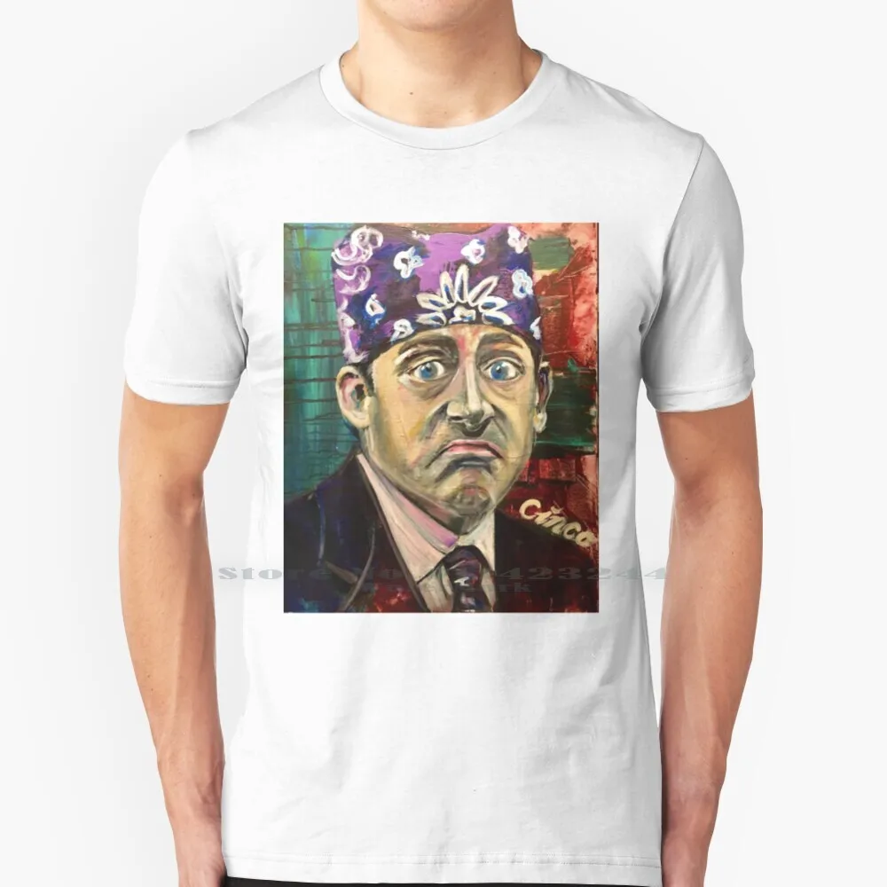 Prison Mike T Shirt Cotton 6XL The Office Prison Mike Steve Carell