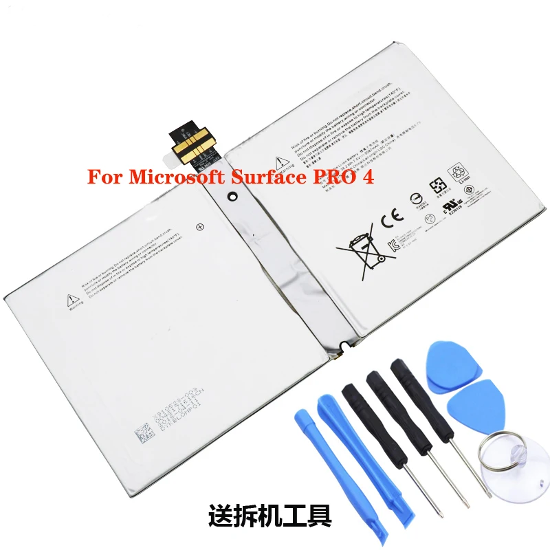 Echte Batterie DYNR01 Für Microsoft Oberfläche Pro 4 Pro4 modell 1724 G3HTA027H