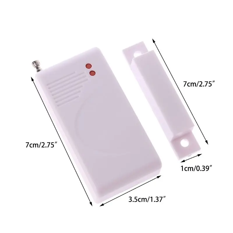 315 433mhzのワイヤレスドア窓の磁石センサー検知器99ゾーン警報システムドロップシップ