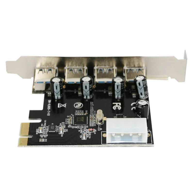 4-port USB 3.0 PCI-e Expansion Card PCI express PCIe USB 3.0 hub adapter 4-port USB 3 0 PCI e PCIe express 1x USB3 Add On Cards