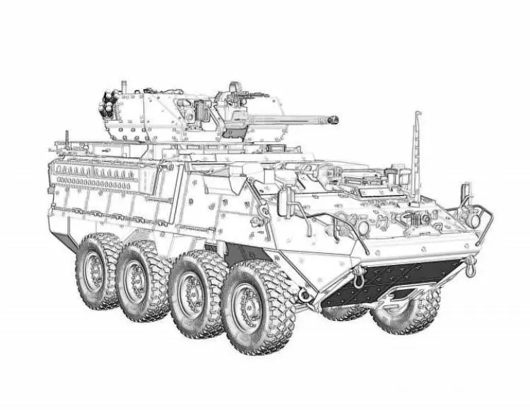 Hobi Panda PH35045 1/35 M1296 Stryker Dragoon IFV 2019 Baru