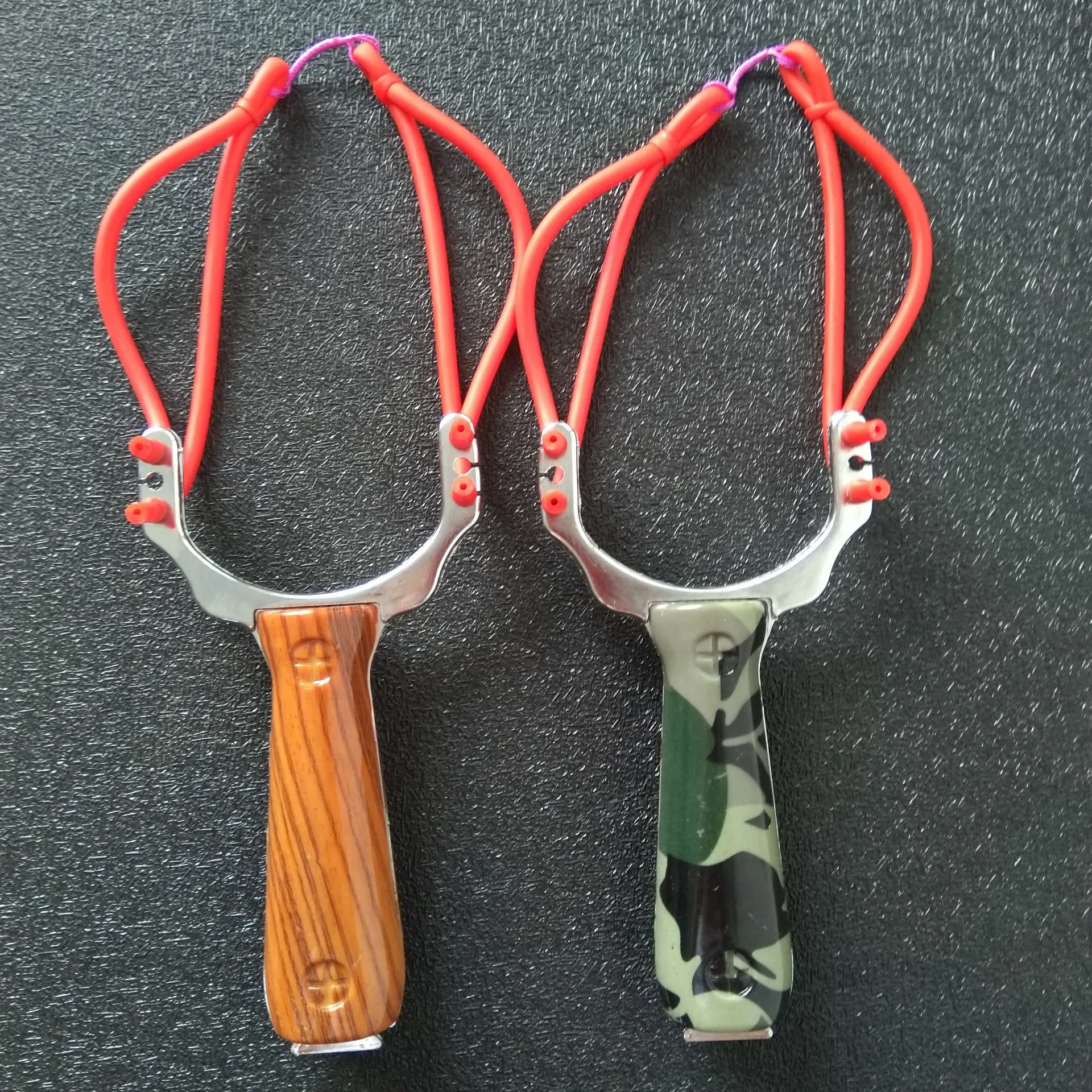 Aluminium Alloy Slingshot Professional Slingshot Sling shot Catapult Camouflage Bow Un-hurtable Outdoor Game Playing Tools