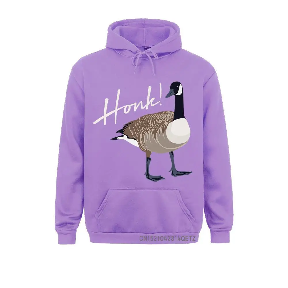 Canadian Goose Top Honk Funny Cute Bird Hunter Gift Men Long Sleeve Hoodies Printed Fall Spring Sweatshirts Latest Hoods