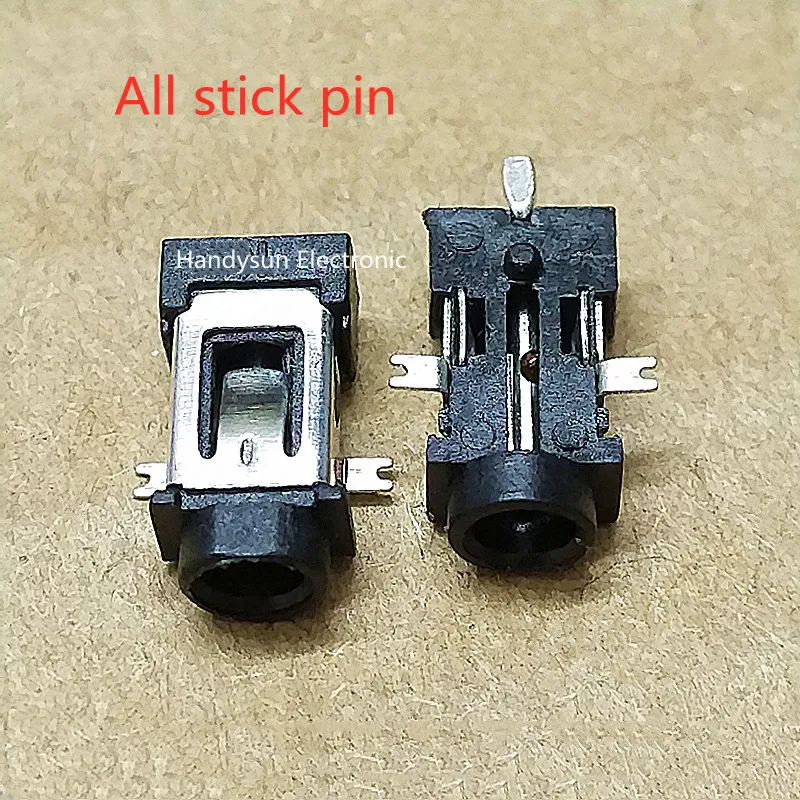 DC-055 تيار مستمر مقبس الطاقة قاعدة الإناث 2.5x0.7 مللي متر الأساسية 3Pin كامل آخر أو الجبهة آخر شاحن كمبيوتر واجهة لوحة جبل موصل