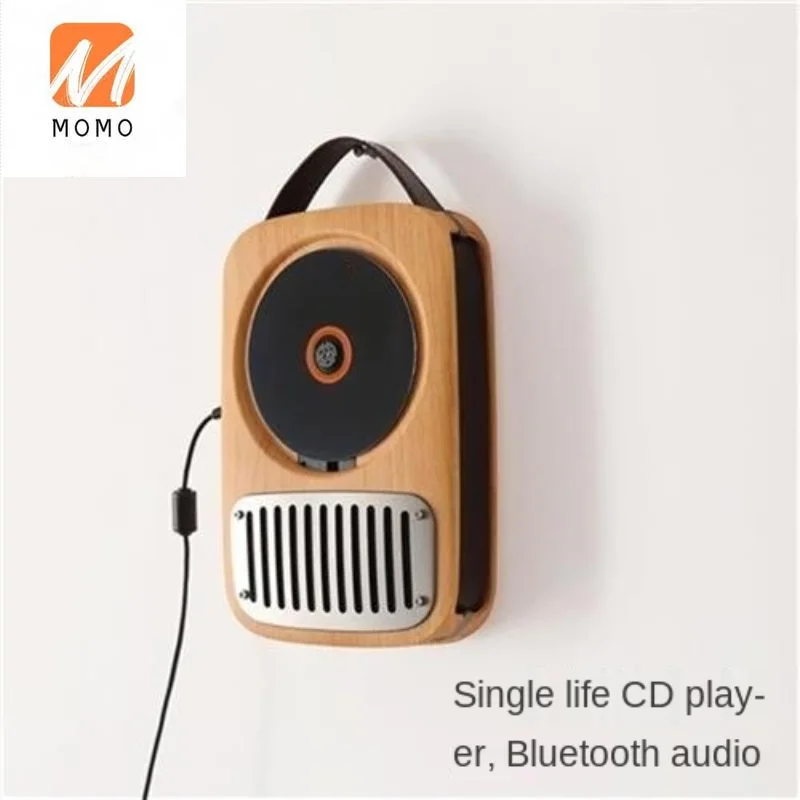 Life CD Player Wall-Mounted Retro Mini-Portable Outdoor Sound Box Bluetooth Speaker Portable