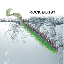 70mm 2.8g Soft Baits for Pike Bass #3