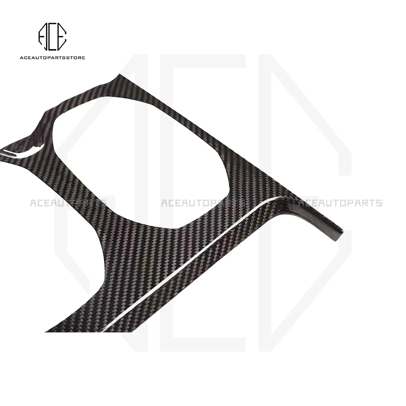 For Lamborghini URUS Dry Carbon Fiber Front Teacup Panel Frame Cover Interior Center Interior Trims 18-21