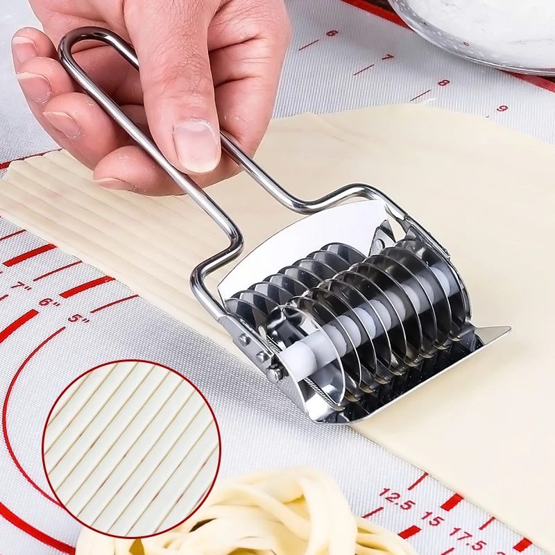 Pressing Machine Non-slip Handle Kitchen Gadgets Spaetzle Makers Noodles Cut Knife 1PC Manual Section Shallot Cutter