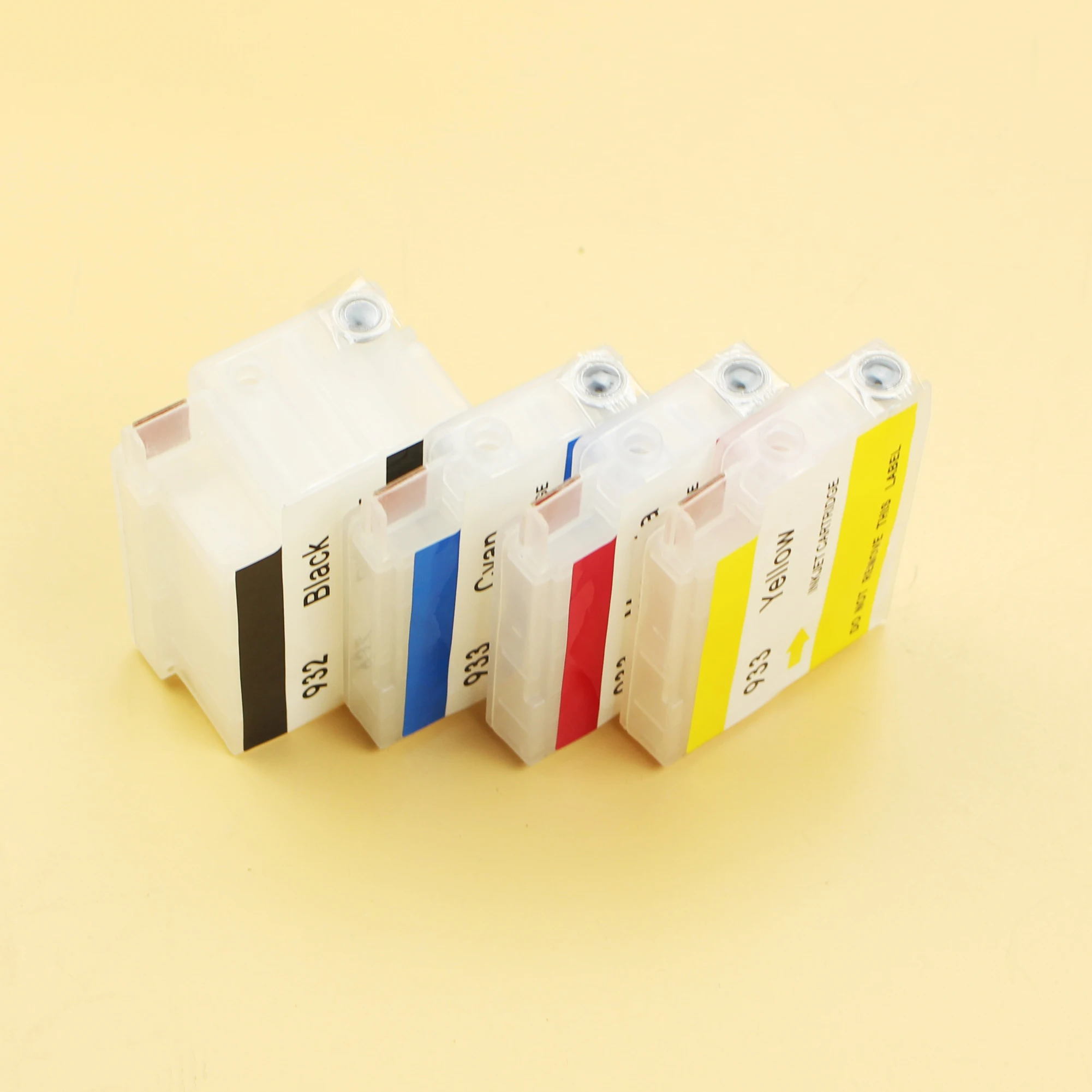 HP932 933 Refillable Ink Cartridge with Chip for HP Officejet 6100 6600 6700 7610 7110 7612 Printer