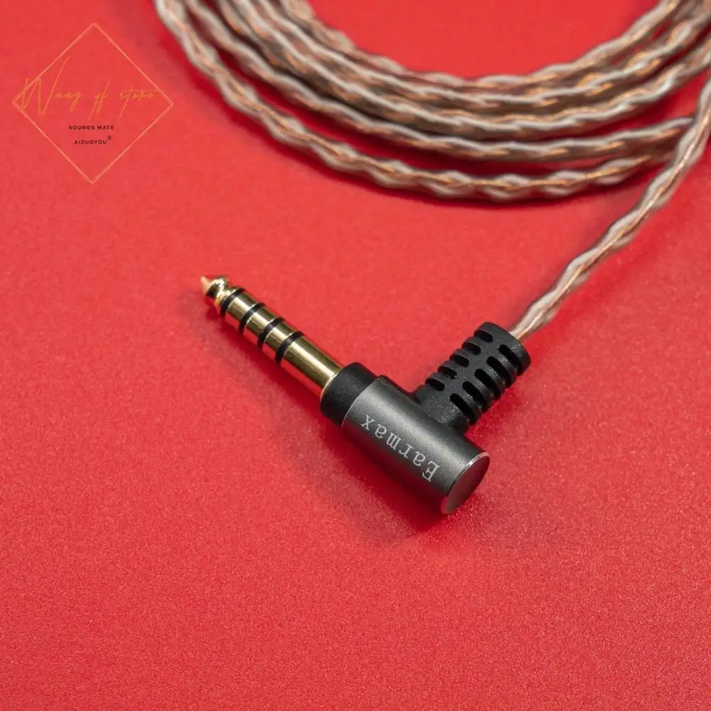 Zbalansowany kabel Audio Hifi Occ dla Sennheiser HD 595 558 518 598 Cs SE SR HD 599 569 579 HD 2.30i 2.20S 2.30g zestaw słuchawkowy 4.4 2.5mm