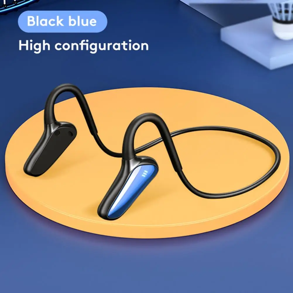 M-D8 Wireless Earphones Fast Speed Bluetooth-compatible 5.2 Bone Conduction Portable Universal Wearing Headphone for Music