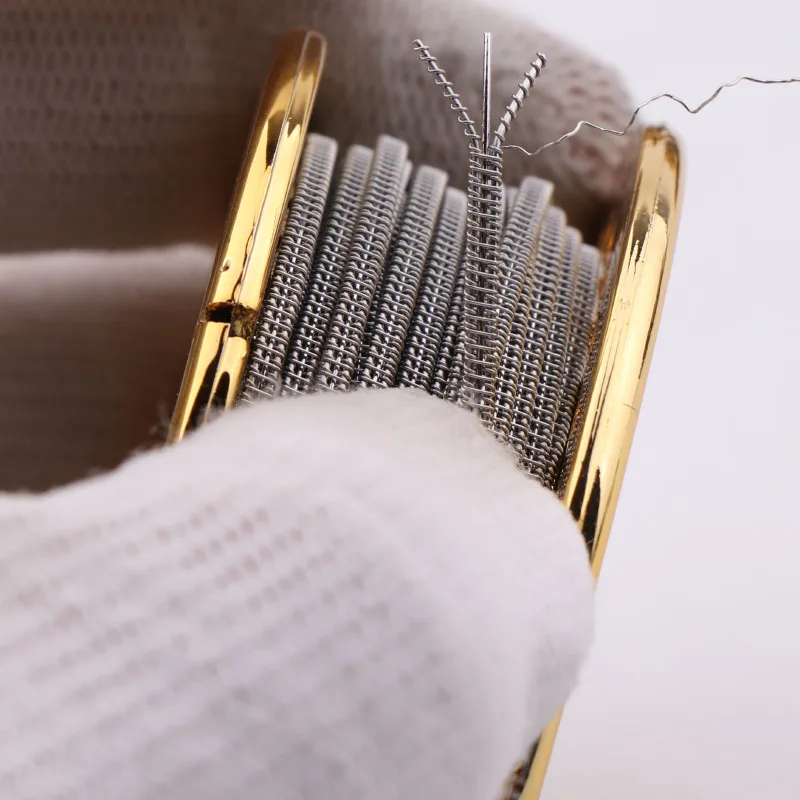 XFKM-cable taiji escalonado A1 Juggernaut, herramienta de bobina de cables de calefacción de tanque reconstruible, Clapton, RDA, RBA, 5 m/rollo