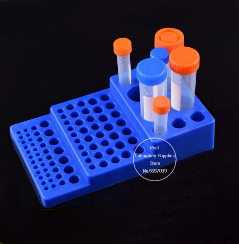 1 stücke Labor PlasticTrapezoidal Multi-zweck Zentrifuge Rohr Halter, Multi-schicht Einfrieren Rohr Rack