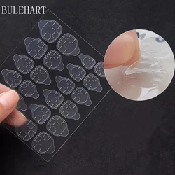 Bandes Adhésives Double Face Transparentes, Autocollants pour Faux Ongles, Outils de Bâton d'Extension, Lot de 240 Pièces