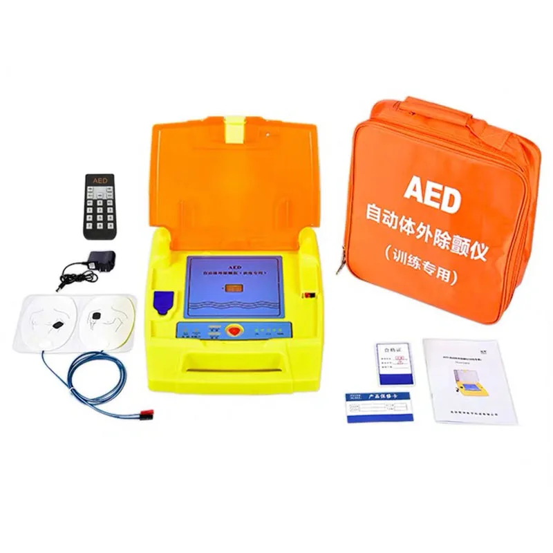 aed desfibrilador externo automatico cardiopulmonar simulacao de reanimacao treinamento humano rcp analogico especial ri 01