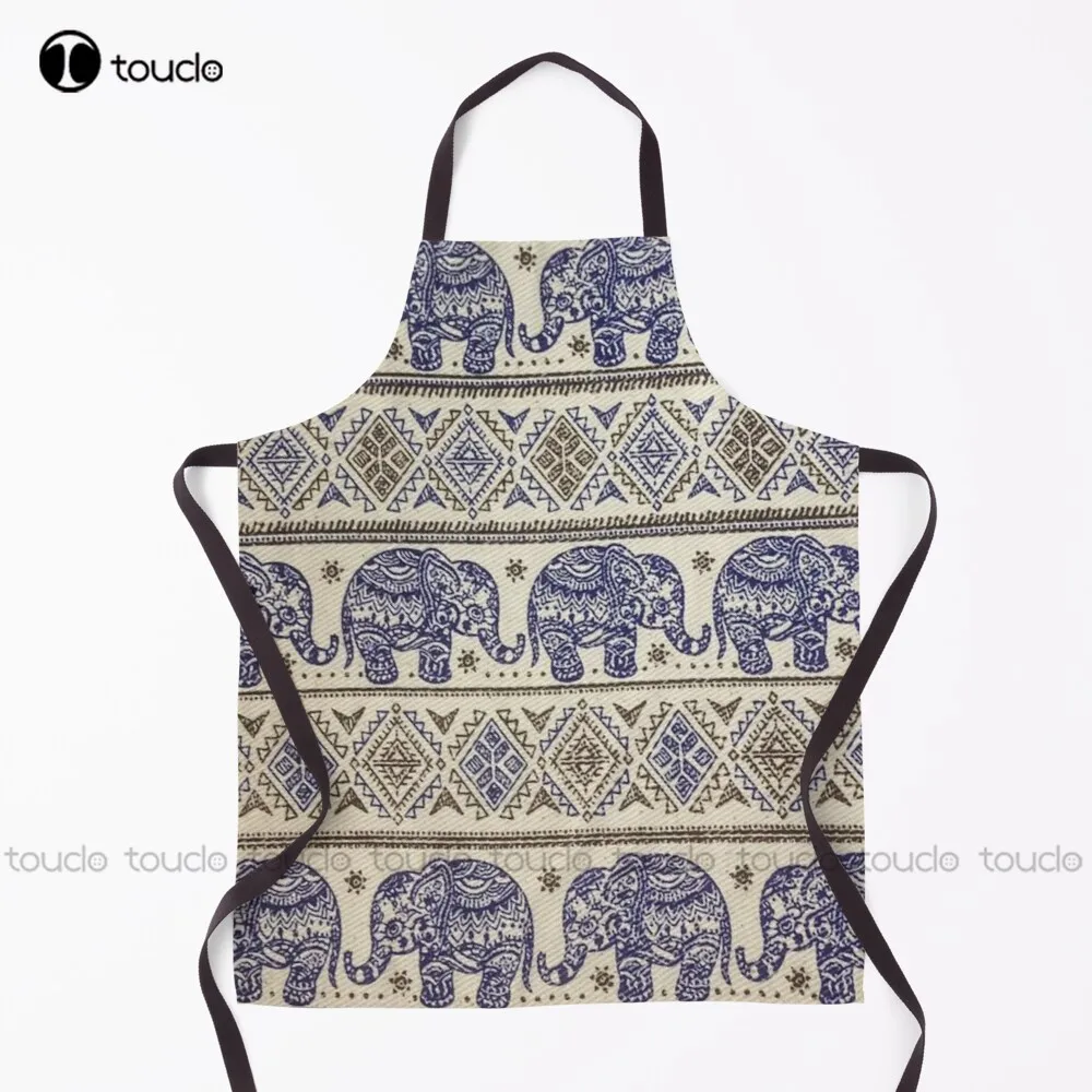 Thai Elephant Cooking  Apron Apron  For Women Men Unisex Adult Garden Kitchen Household Cleaning Apron