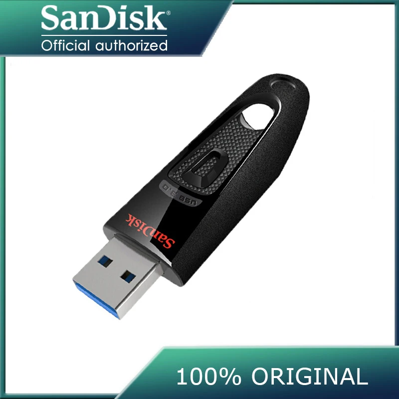 

100% Original SanDisk CZ48 USB 3.0 Flash Drive 32GB high speed pendrive Disk 16GB 256GB 64GB 128G 512G USB Flash Drive Stick usb