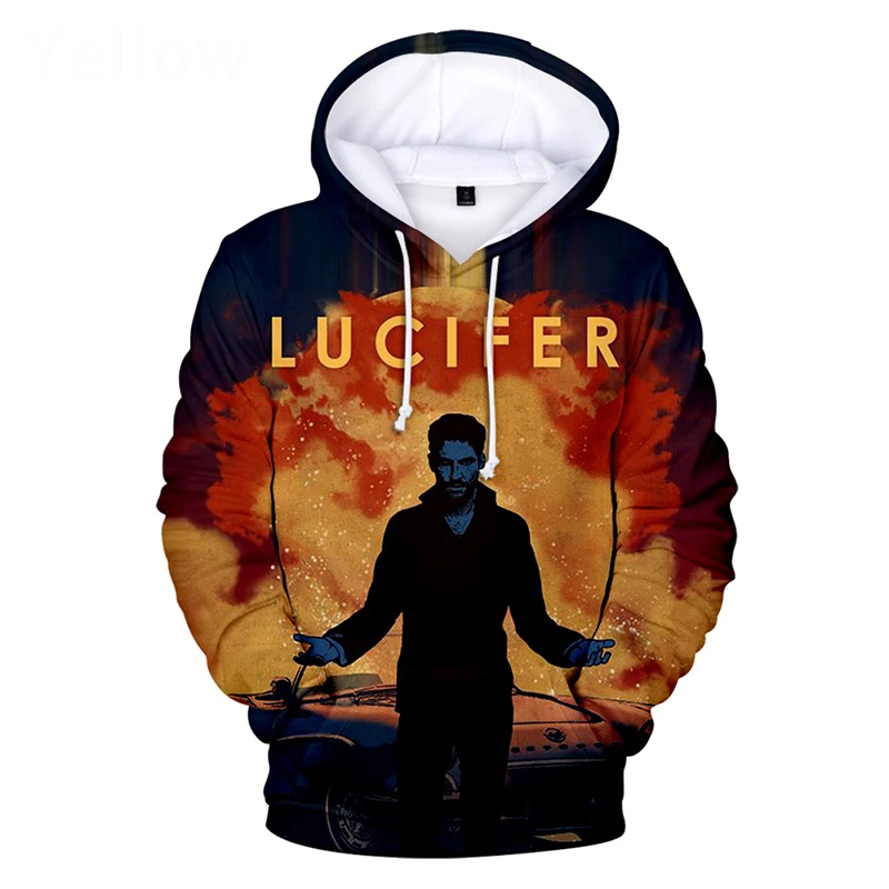 2021 Hot Sale Lucifer Hoodie Lucifer Morningstar Hoodies Fashion Casual Oversized Pullover Autumn Men Women Long Sleeve Hoodies