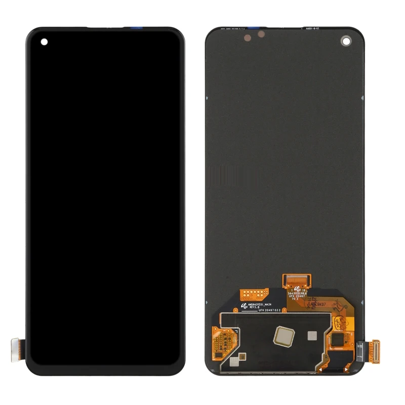 AMOLED Screen For Realme GT RMX2202 LCD Display Touch Screen Digitizer Assembly Replacement Parts