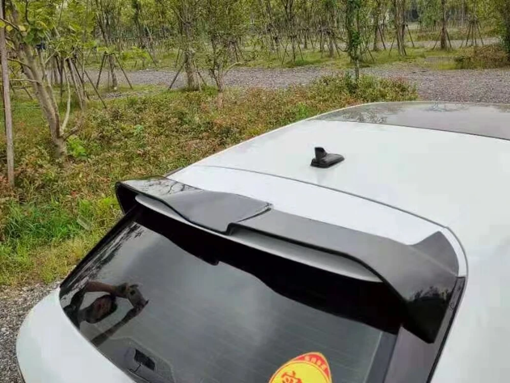 

For Audi A3 S3 S Line A3 Hatchback 5Doors 2021+ Unpainted+Gloss Black ABS Plastic Rear Roof Spoiler Trunk Wing Boot Accessories