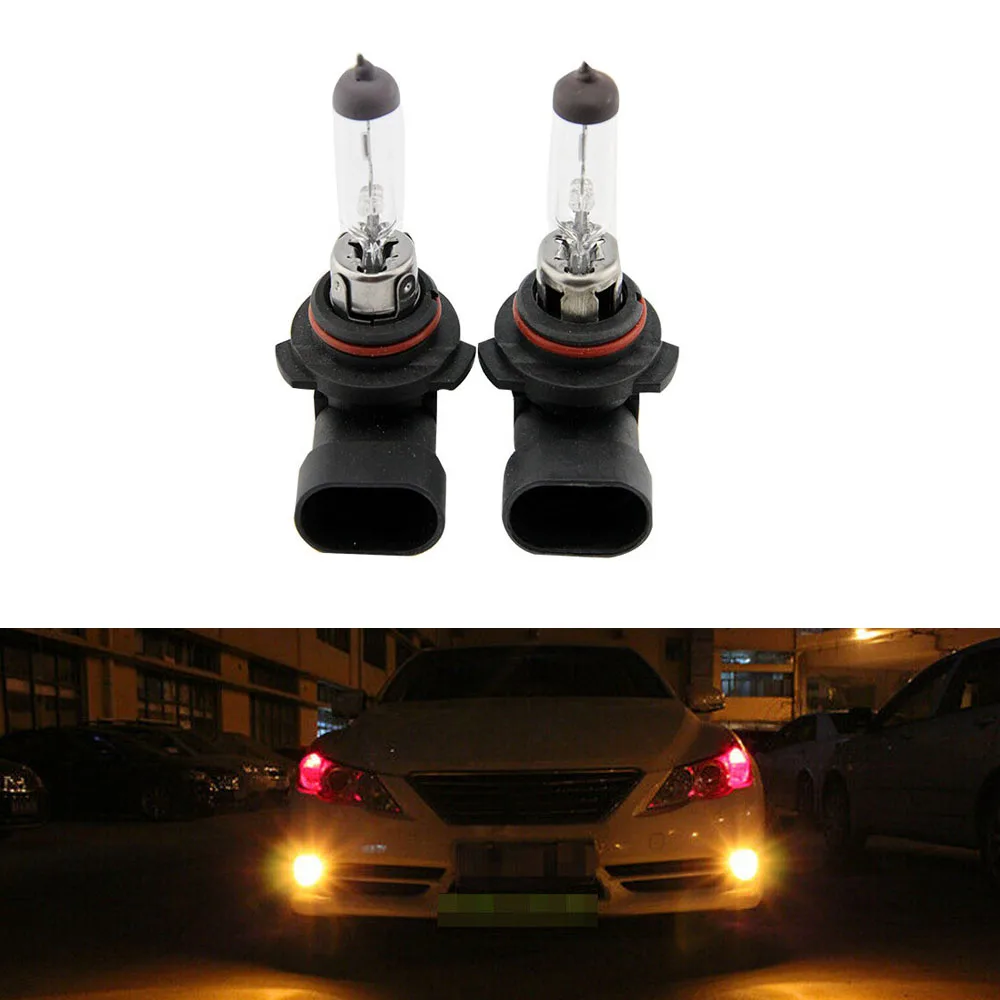 

2x Amber Yellow HB4 9006 Auto Car Truck Fog Lights Driving Lamp Tail Light Halogen Bulbs car bulb