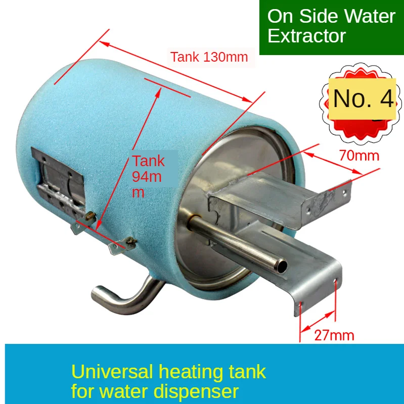 Linha de isolamento algodão, tanque de aquecimento do distribuidor, balde de aquecimento do distribuidor no lado superior do distribuidor acessórios