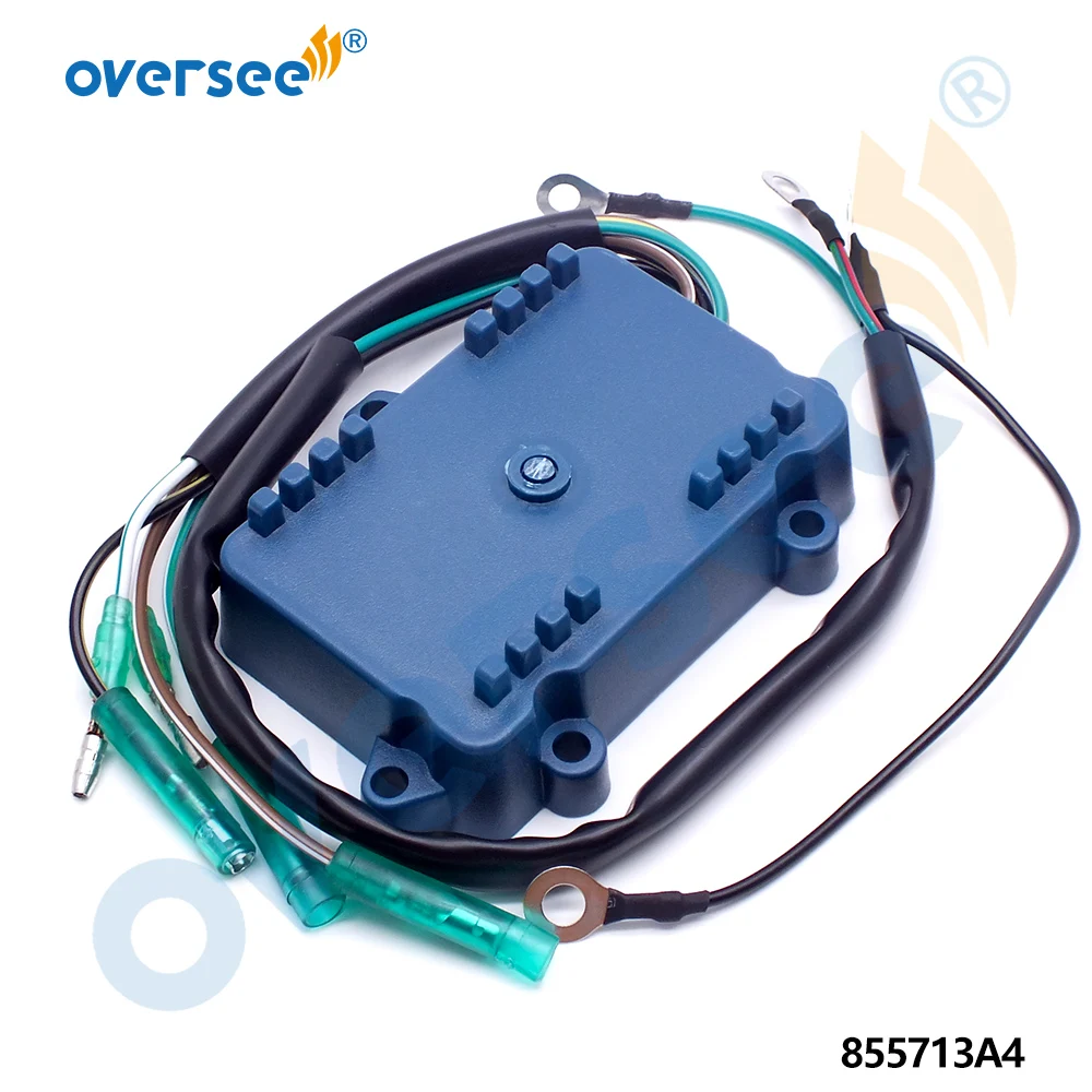 Oversee 855713A4 CDI For Mercury Mariner Outboard Motor Parts Switch Box PS 2 Stroke 855713A3 6-25HP 855713