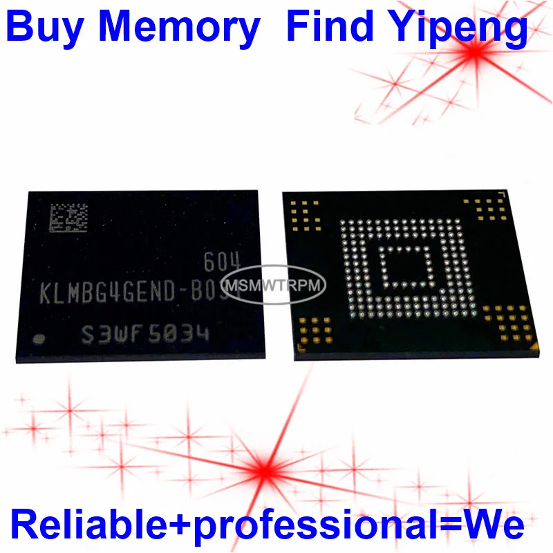 

KLMBG4GEND-B031 153FBGA EMMC 5.0 32GB FLASH MEMORY KLMBG4GEND