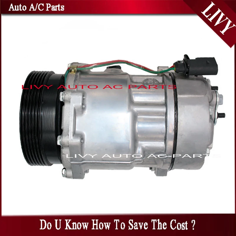 

7V16 A/C COMPRESSOR FOR CAR SKODA OCTAVIA 1996-2005 1J0820803A 1J0 820 805 1J0820805 0300K003 888-0100132