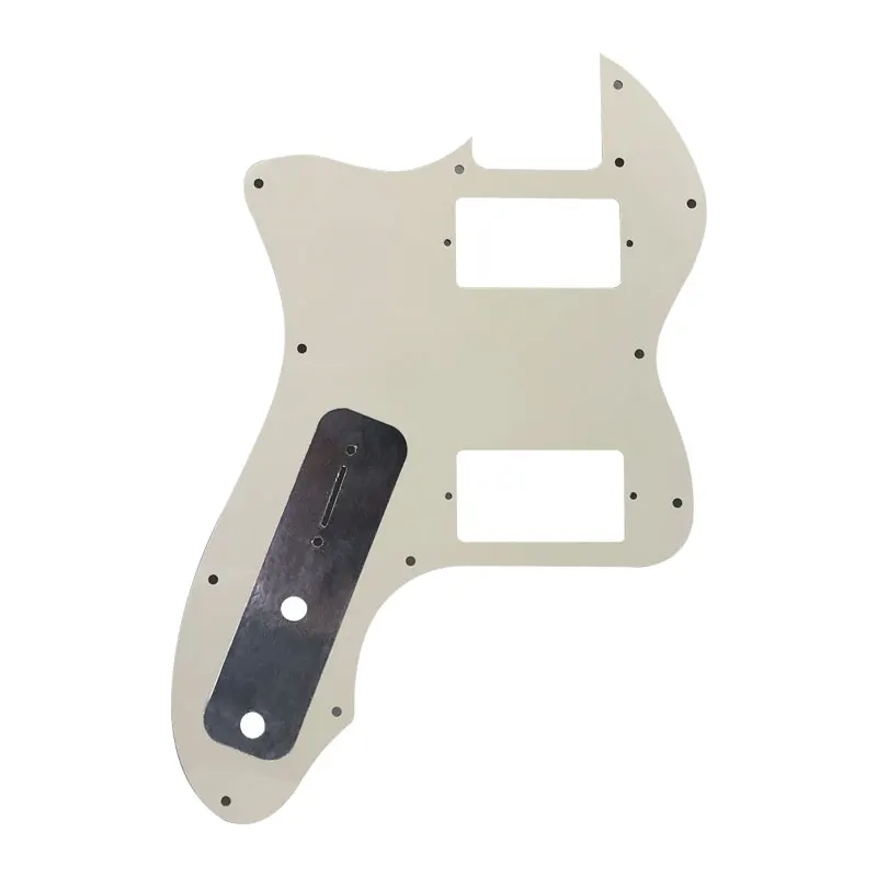 Xinyue Guitar Parts For 13 Holes Tele Thinline Guitar Pickguard With PAF Humbucker Pickups Scratch Plate