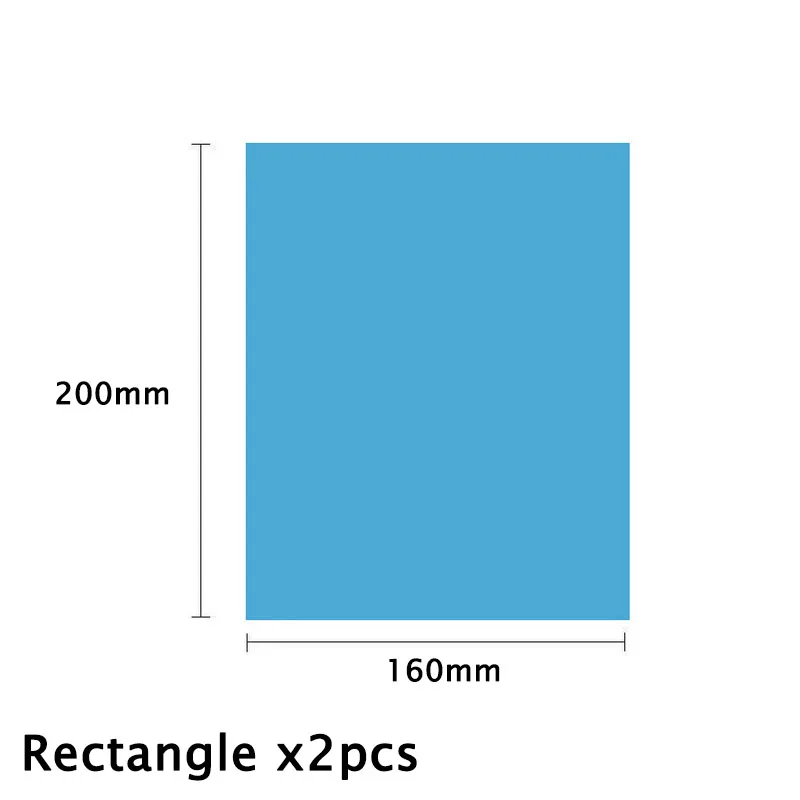 2PCS/Bag Car Rearview Mirror Protective Film Anti Fog Window Clear Rainproof Rear View Mirror Protective Soft Film