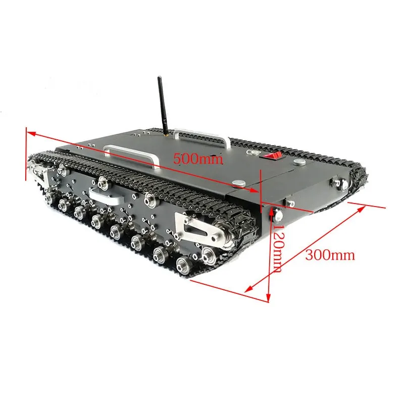 Robot Tank WT-500S Smart RC Robotic Tracked Tank RC Robot Car Base Chassis