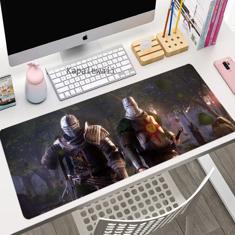 

Anime Mouse Pad 90x40CM Computer Gaming Mousepad XXL Large Keyboard Gamer Desk Mause Play Mats Fashion Carpet For Dark Souls