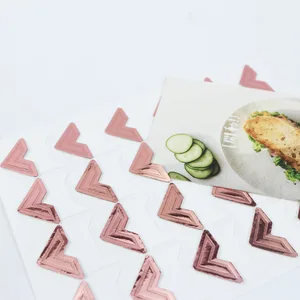 Vintage Canto Kraftpapier Aufkleber für Fotoalben Dekoration, DIY -Retro -Etikett, Tischdekorationen, Scrapbooking, 5 Blätter, 120 PCs pro Los 11 Hauptverkaufsfotos - №9