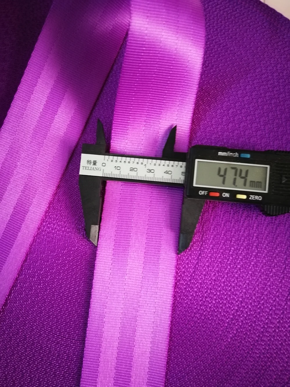 XIMOOR 4-36Meter Purple Car Seat Belt Webbing Universal Car Personalized Modification Seat Belt Webbing Car Accessories