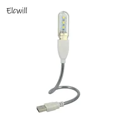 Elastyczny przedłużacz Usb metalowy stojak zasilanie zastosuj przedłużacz z lampka USB Mini lampa na zasilanie mobilne Laptop PC