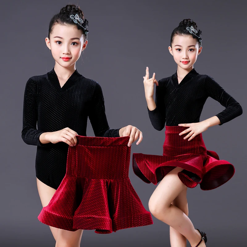 

Детское платье для латиноамериканских танцев, платье с кисточками для девочек, платье ча-Румба, Самба, танцевальный костюм, танцевальный костюм