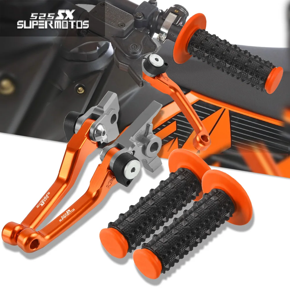 

Motocross Non-slip Hand Grips Handlebar and Dirt Bike Brake Clutch Levers FOR 525SUPERMOTO 525 SUPER MOTO 2004 2005