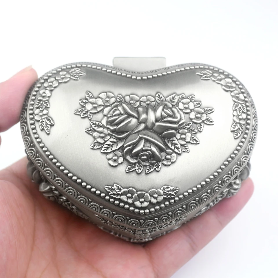 

ROSIKING Emboss Alloy Metal Music Box ♫ Davy Jones ♫